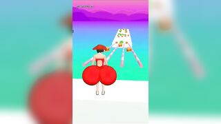 Don't eat the burger || Twerk race || #shorts_ #games #gaming