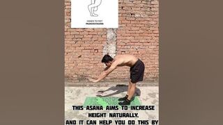 YOGA FOR INCREASE HEIGHT ???? SET 3 FOR 30 SECONDS EACH #yoga #youtubeshorts #reels #exercise #fitness