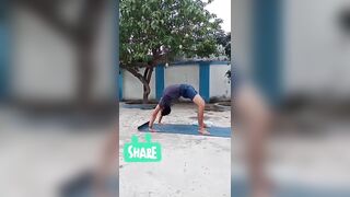 Whole yoga in one video x feat.yoga.video //#subscribe @Cricket12639 #yoga #fitness #shortsfeed