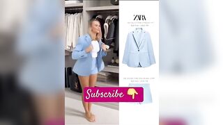 Zara try on haul dresses 2024 #youtubeshorts #trending2024 #ytshortsvideo #shorts2024