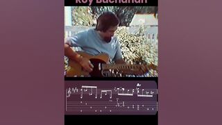 Chord Yoga: Roy Buchanan makes his Telecaster cry - "Backyard Jam" Transcription