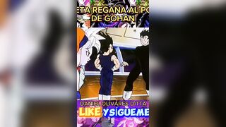 VEGETA regaña a GOHAN por flexible #dragonball #dragonballz #dragonballsuper #vegeta #viral #goku