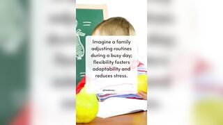 ???? Be flexible with routines when needed. Adapt to their changing needs. #Flexibility #ParentingFlex