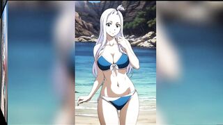 Sweet, hot, and sexy anime girls in bikinis