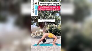 Yoga for Increase height #heightincrease #yoga #yogapractice #shorts #kaivalyayogi