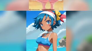 Sweet, hot and sexy anime girls in bikinis