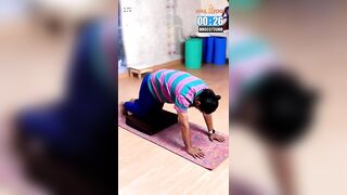 Weight loss Exercise | Thyroid वाले ज़रूर करे @HiraYogi #hirayogi #yoga #ytshorts #shorts