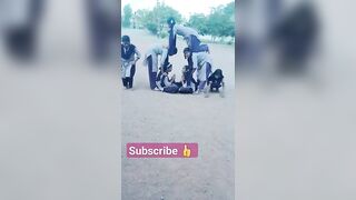 yoga step by students on shik shak shok #song #trending #viral #shortsviral #shortsvideo #short