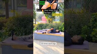 10 minutes of workouts with yoga belt to burn belly & thigh fatloss #shorts #yoganutrition