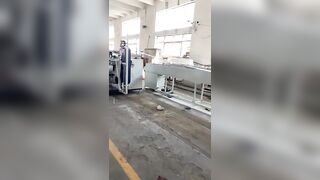 poly yarn and plastic composite flexible straps produce machine