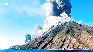 Volcanic mountains stretching from Iceland to Indonesia