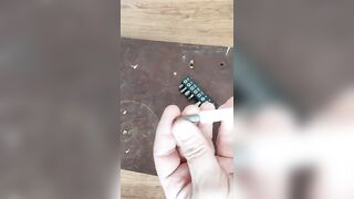 Crafting Magic: Transforming a Hot Glue Stick into a Flexible Screwdriver Bit!