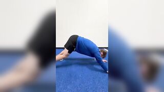 Cobra to yoga push up