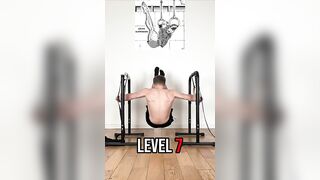 Baki universe poses from level 1 to 7 ???? #workout #flexibility #yoga #mobility #amazing #gym #anime