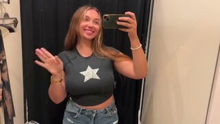 4K Transparent Try on Haul with Lath See through clothes