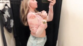 4K Transparent Haul 2024 See through clothing try on