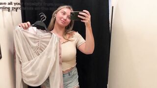 4K Transparent Haul 2024 See through clothing try on