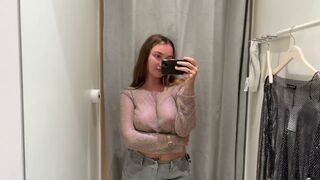 4K Transparent Clothes Haul See through clothing try on