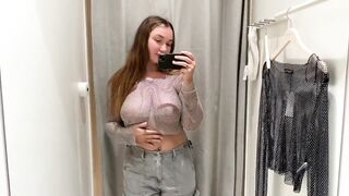 4K Transparent Clothes Haul See through clothing try on