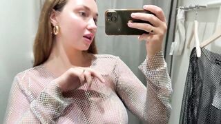 4K Transparent Clothes Haul See through clothing try on