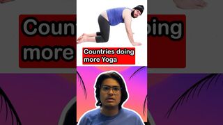 Countries Doing more Yoga #yoga