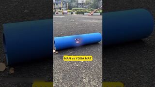 MAN vs YOGA MAT ???? | Thethar puns comedy | #shorts #comedypuns