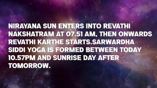 THE AUSPICIOUS DAY -SARVARTHA SIDDHI YOGA Sunday 31-3-2024 | Red Tv Bhakthi