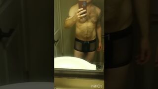 Male lingerie try on haul. Full clip. Some might be a bit see through...