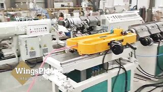 High Speed PE Plastic Corrugated Flexible Conduit Pipe Making Machine,Plastic Shisha Flexible Tube