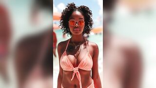 AI Lookbook | Models in Colorful Bikinis????????