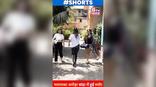 Malaika Arora spotted at yoga class in Bandra | #malaikaarora #shorts | BTV Bharat