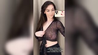 Top 3 Transparent Try-On Haul ????(See Through) Models Of Today ~ Laurel Jeune, Adele,… [4k]