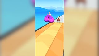 Twerk Race 3D Game #viral #like #music #gaming #viralvideo #subscribe #song #remix #love