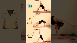 daily yoga workout transformation(☝️slowly!!!)♥️ #shortvideo #homeworkout #exerciseathome #exercise