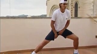 Rafael Nadal Legendary Warm Up & Stretching Routine