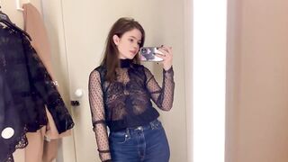 Try On Haul See through Clothes and Fully Transparent Women Lingerie Very revealing!????????