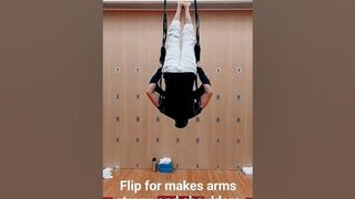 flip for strong arms and flexible shoulders #viral #sports #youtubeshorts