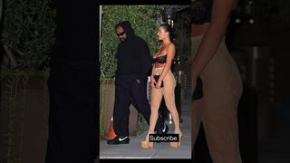 BIANCA CENSORI STEPS OUT IN LINGERIE SET IN ROMANTIC OUTING WITH KANYE WEST