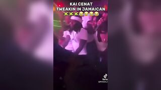 KAI in JAMAICA ???????? TWEAKING ????????#kaicenatstream #fyp #comedy #kaicenat #shorts #reels #dance #twerk