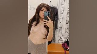 Transparent clothes: Try on haul see trough | beginner model ♡