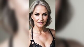 Natural Older Women Over 50 In Upscale Lingerie | Fashion Tips Review #6