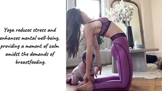 "Benefits of practicing yoga while breastfeeding? | Breastfeeding Q&A"