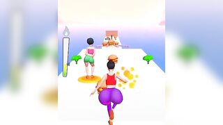 twerk race 3 D#mobilegame #shorts