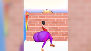 twerk race 3 D#mobilegame #shorts