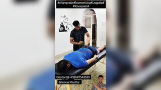 #chiropractic#bonesetting #stretching #legpain #viral #trendingshorts #