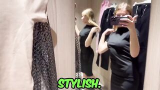 Try On Haul Transparent See through Lingerie Very revealing Try On Haul at the Mall