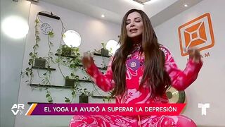 Aleida Núñez explica cómo el yoga le ayudó en su vida y en El Señor de los Cielos