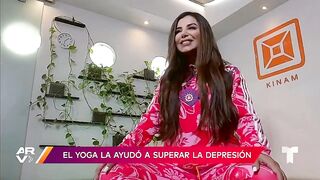 Aleida Núñez explica cómo el yoga le ayudó en su vida y en El Señor de los Cielos