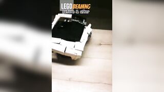 Lego Beamng - before & after #lego #beamng #crash #damage #flexible #musclecar