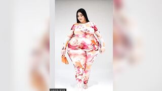 Beautiful Outfit Ideas | Full figured Fashion Model Try On Haul #plussize #fashion #model